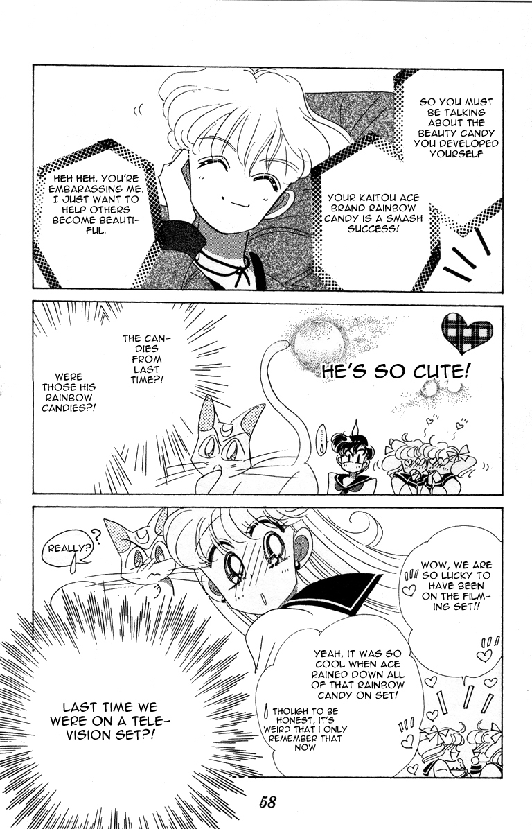 Codename: Sailor V Chapter 10 page 10 - Chapter 10: Sailor-V in a Pinch!? Kaitou Ace Appears!