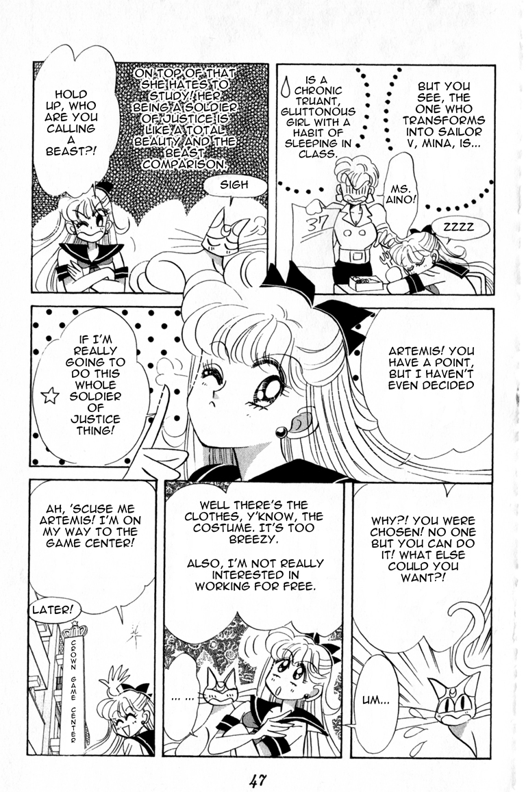 Codename: Sailor V Chapter 2 page 3 - Chapter 2: Minako in "Game Center Crown"