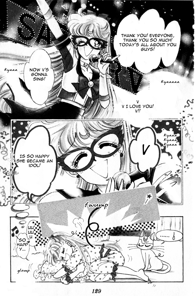 Codename: Sailor V Chapter 5 page 1 - Chapter 5: Dark Agents' School Plan Chapter