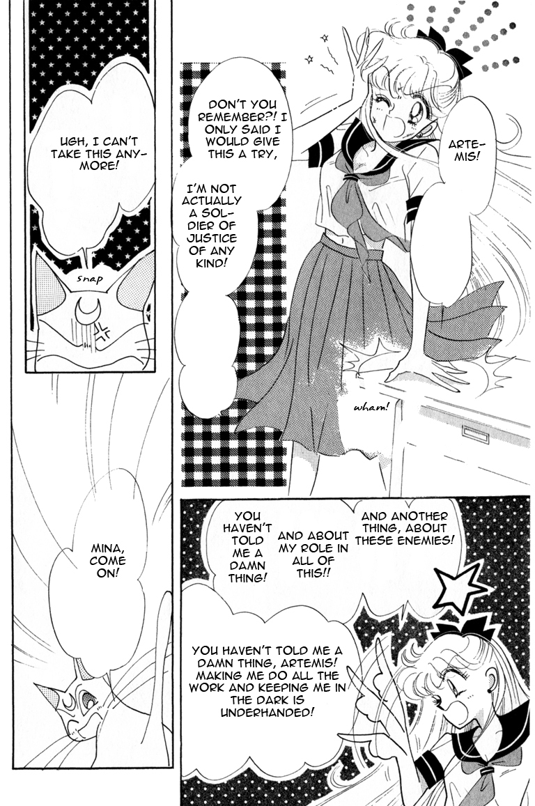 Codename: Sailor V Chapter 5 page 22 - Chapter 5: Dark Agents' School Plan Chapter