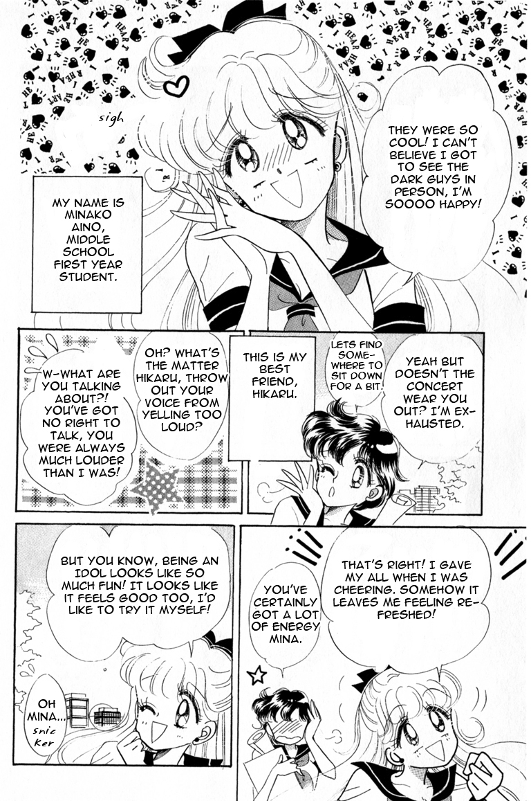 Codename: Sailor V Chapter 5 page 6 - Chapter 5: Dark Agents' School Plan Chapter
