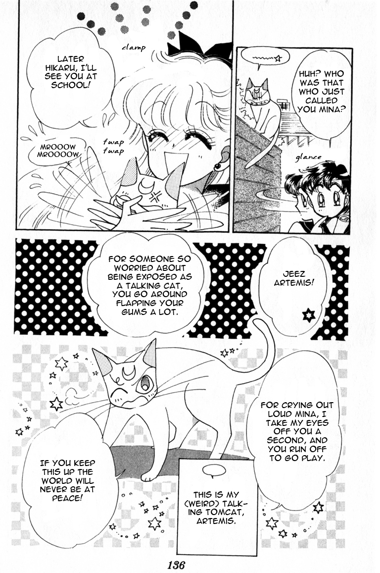Codename: Sailor V Chapter 5 page 8 - Chapter 5: Dark Agents' School Plan Chapter