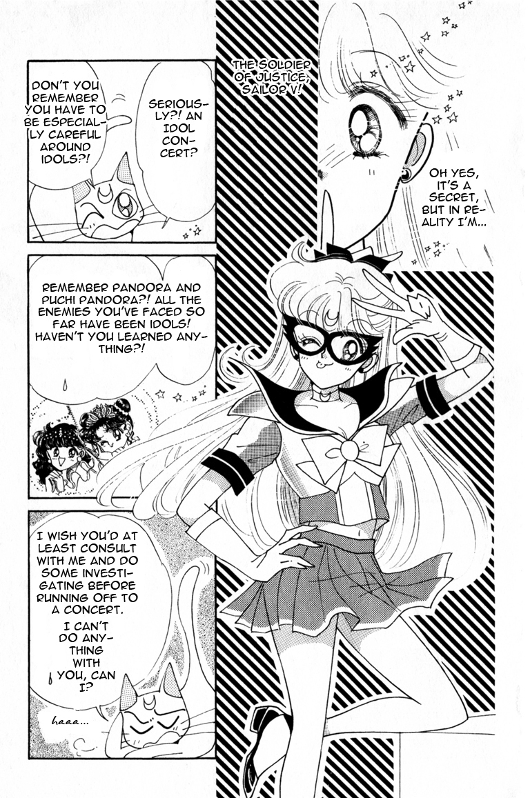 Codename: Sailor V Chapter 5 page 9 - Chapter 5: Dark Agents' School Plan Chapter