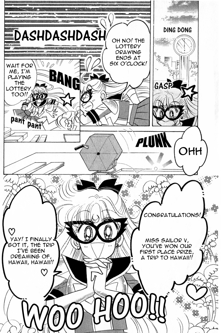 Codename: Sailor V Chapter 7 page 4 - Chapter 7: Sailor-V Vacation Chapter -- Treachery in Hawaii!