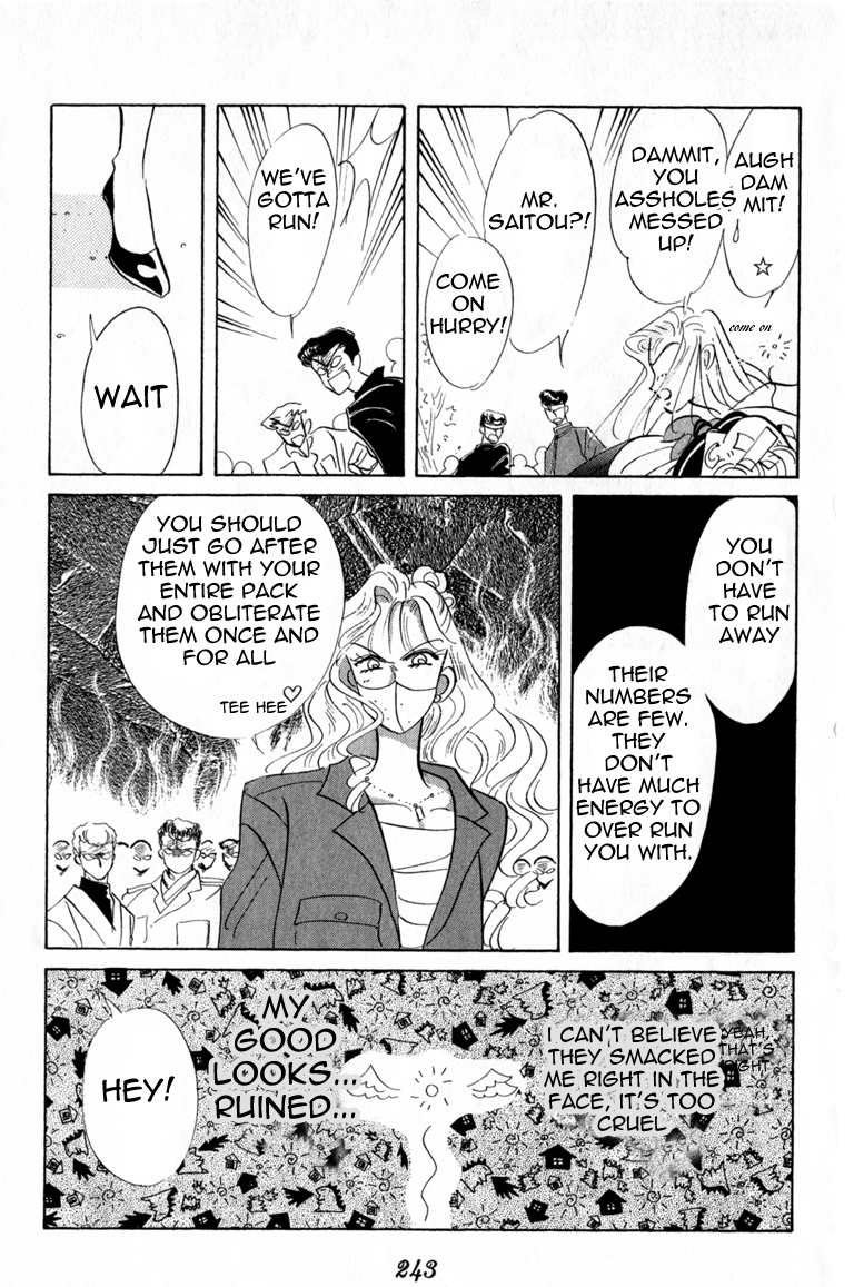 Codename: Sailor V Chapter 8 page 15 - Chapter 8: The Tree-Lined Street's Love -- Crash Crash Turbo Full Throttle!...