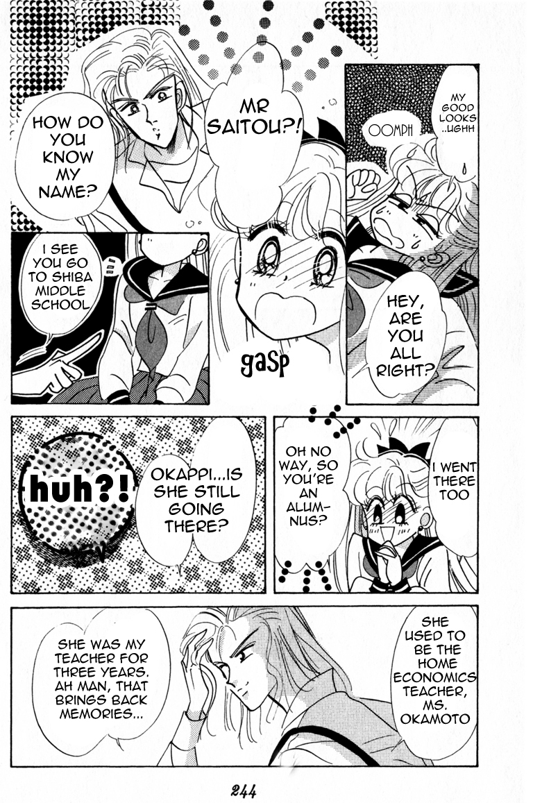 Codename: Sailor V Chapter 8 page 16 - Chapter 8: The Tree-Lined Street's Love -- Crash Crash Turbo Full Throttle!...