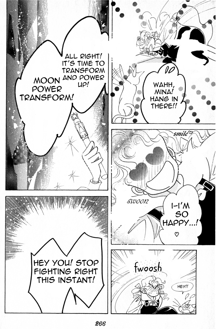 Codename: Sailor V Chapter 8 page 37 - Chapter 8: The Tree-Lined Street's Love -- Crash Crash Turbo Full Throttle!...