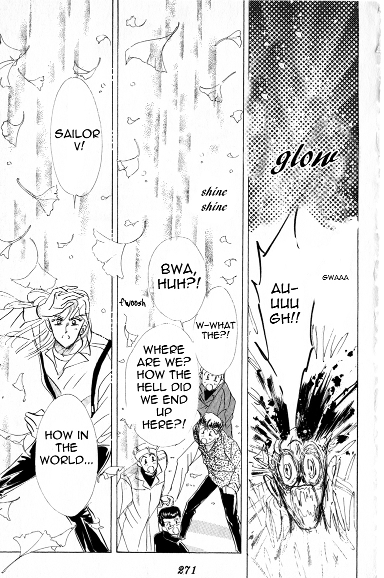 Codename: Sailor V Chapter 8 page 42 - Chapter 8: The Tree-Lined Street's Love -- Crash Crash Turbo Full Throttle!...