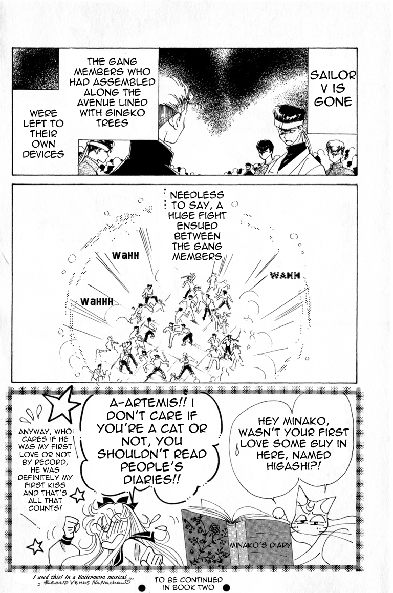 Codename: Sailor V Chapter 8 page 45 - Chapter 8: The Tree-Lined Street's Love -- Crash Crash Turbo Full Throttle!...
