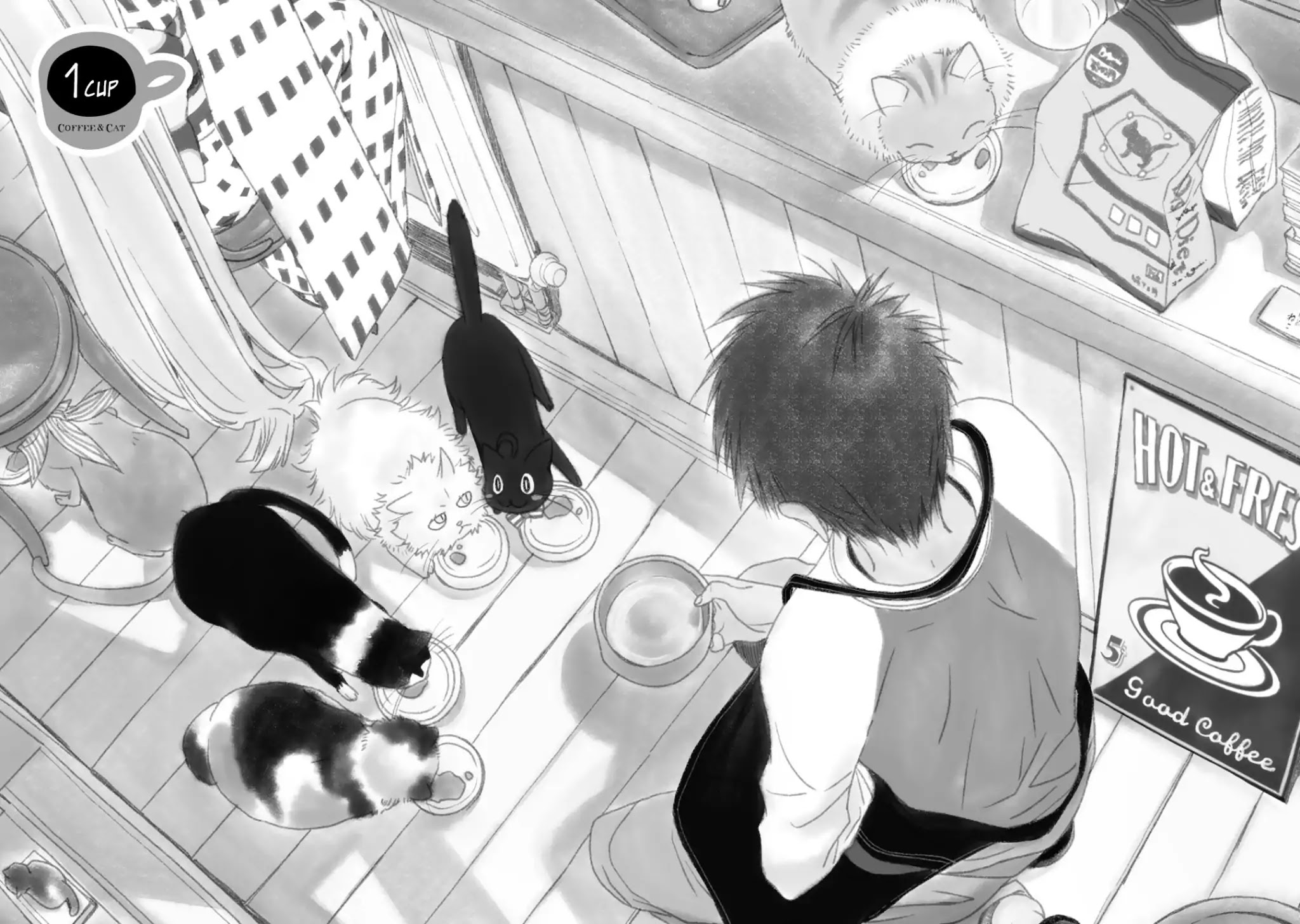 Coffee & Cat Chapter 1 page 6 - Chapter 1