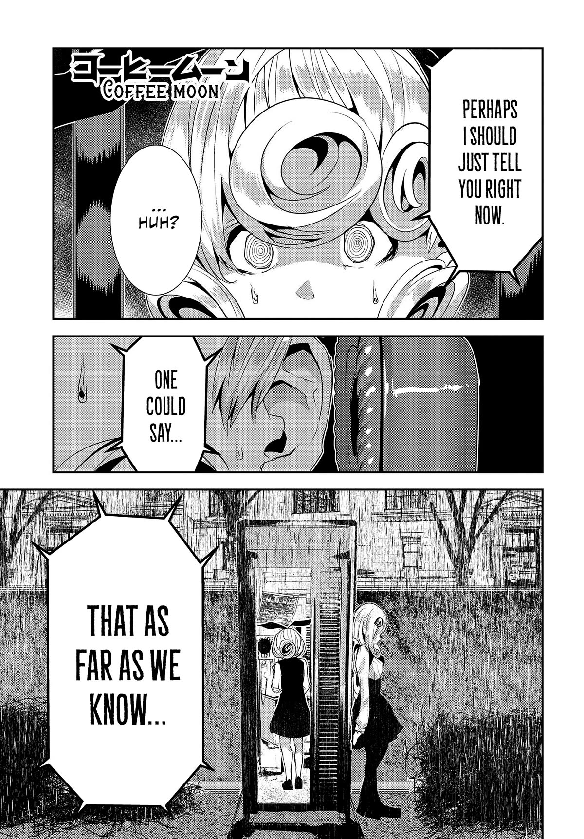 Coffee Moon Chapter 26 page 1 - Chapter 26: I don't know anything