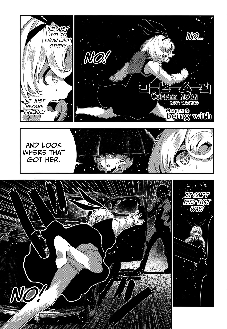 Coffee Moon Chapter 5 page 1 - Chapter 5: being with