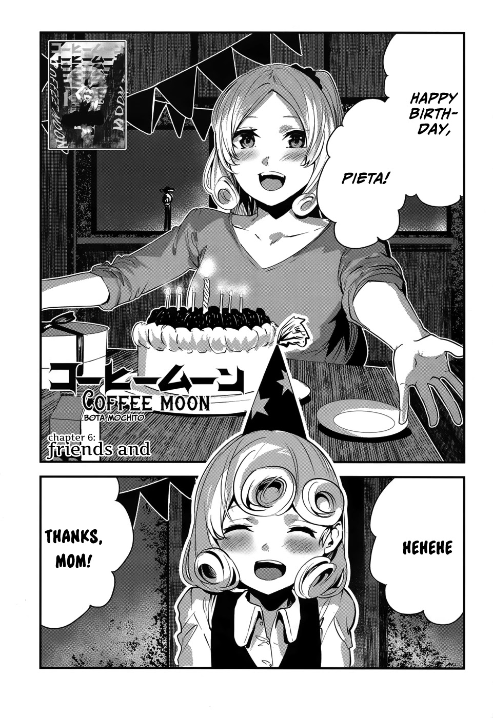 Coffee Moon Chapter 6 page 1 - Chapter 6: friends and