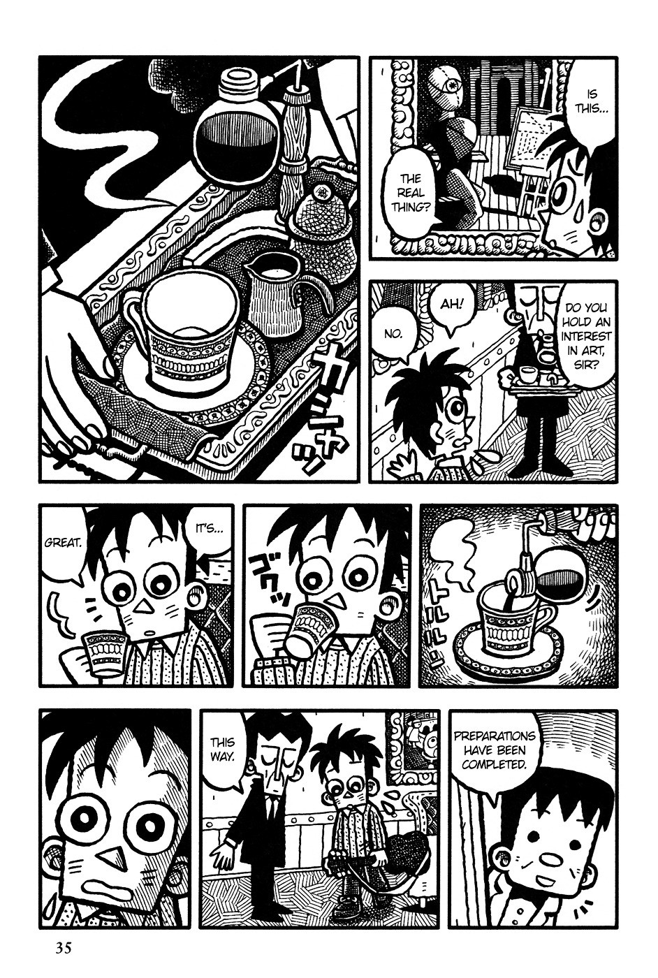 Coffee Mou Ippai Chapter 2 page 10 - Chapter 2 (v2.0) : Children of the Night
