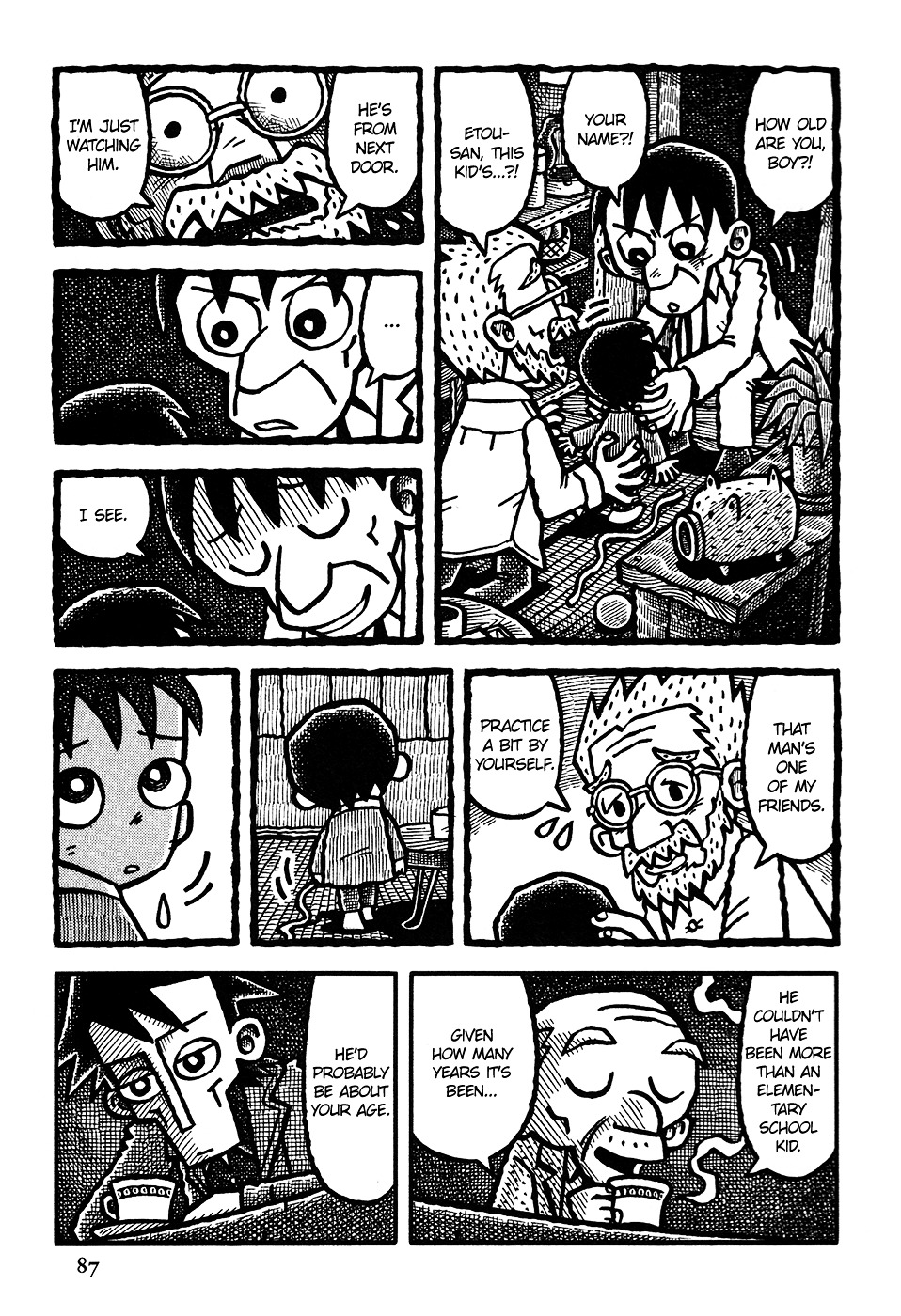 Coffee Mou Ippai Chapter 5 page 8 - Chapter 5 (v2.0) : The Man in Twilight