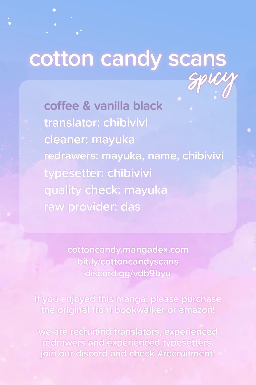 Coffee & Vanilla Black Chapter 3 page 1 - Chapter 3