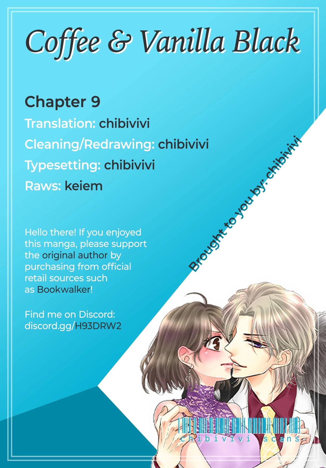 Coffee & Vanilla Black Chapter 9 page 1 - Chapter 9