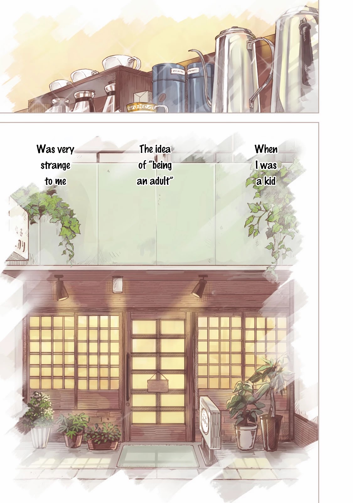 Coffee wo Shizuka ni Chapter 1 page 1 - Chapter 1