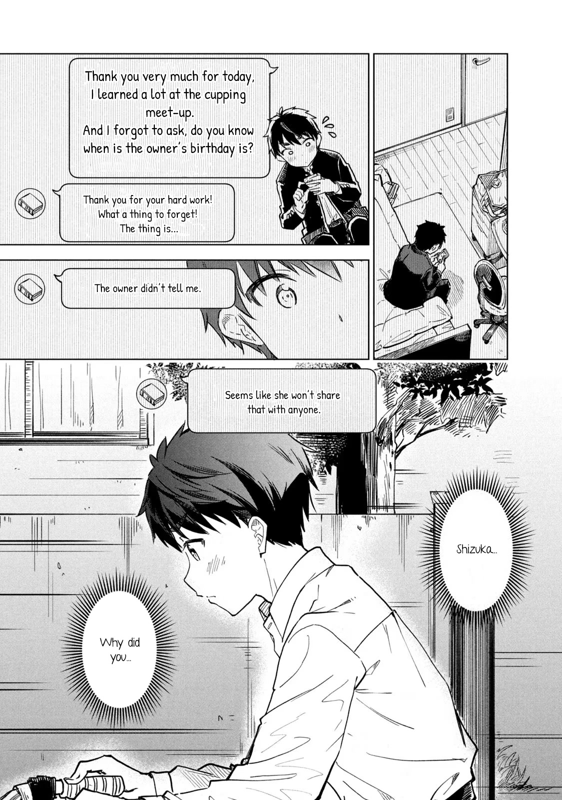 Coffee wo Shizuka ni Chapter 10.1 page 13 - Chapter 10.1: Cup 10 part 1