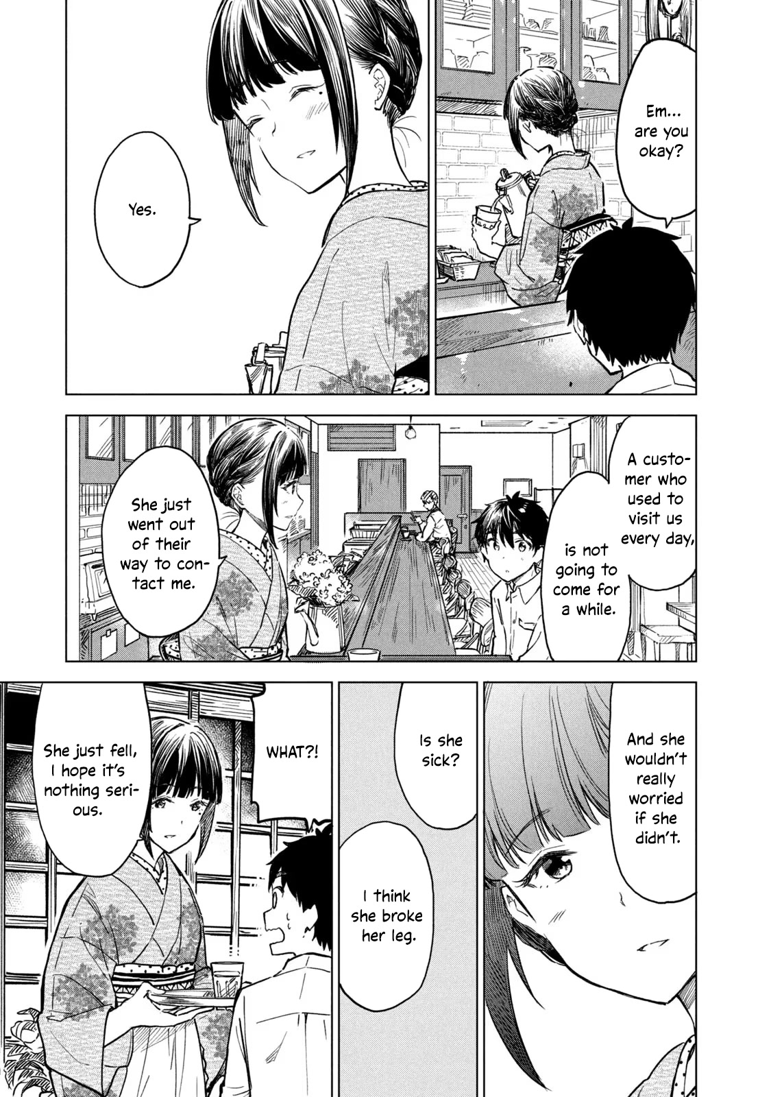Coffee wo Shizuka ni Chapter 10.1 page 5 - Chapter 10.1: Cup 10 part 1