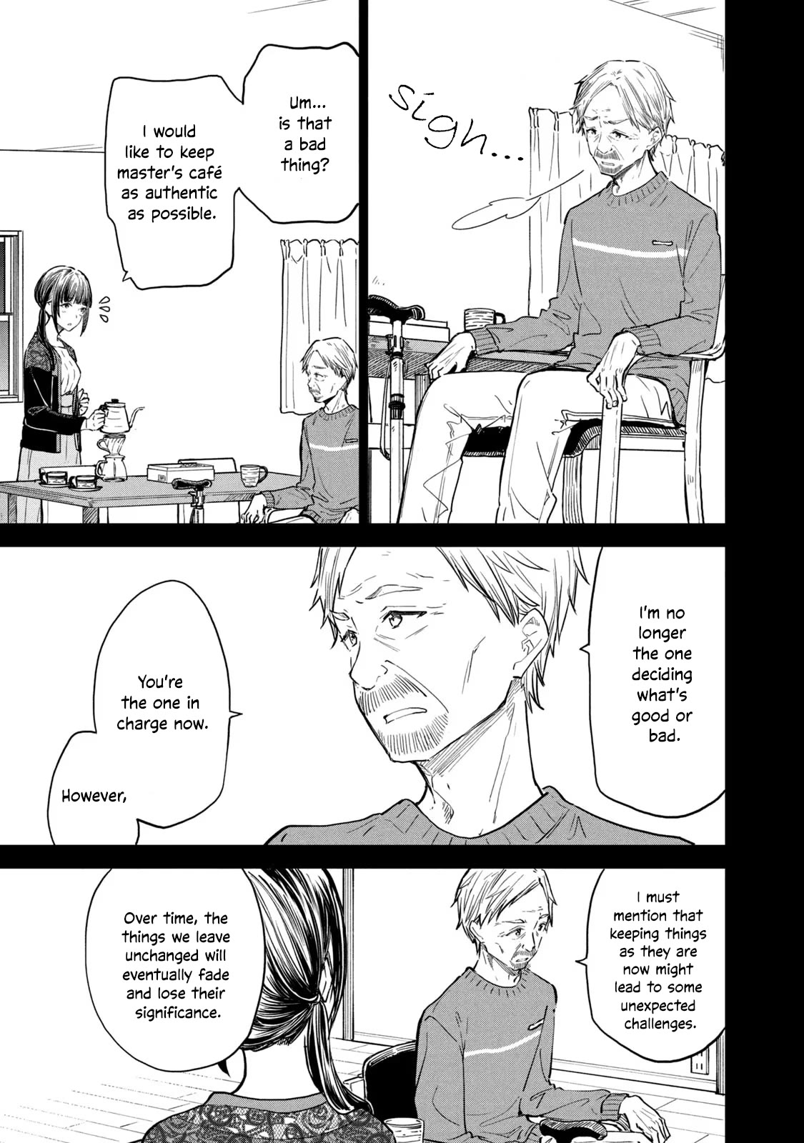 Coffee wo Shizuka ni Chapter 12 page 23 - Chapter 12: Cup 12