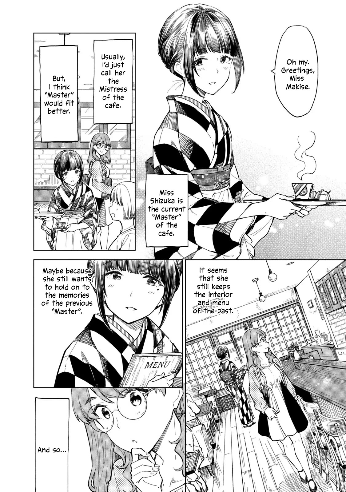 Coffee wo Shizuka ni Chapter 13 page 4 - Chapter 13: Cup 13