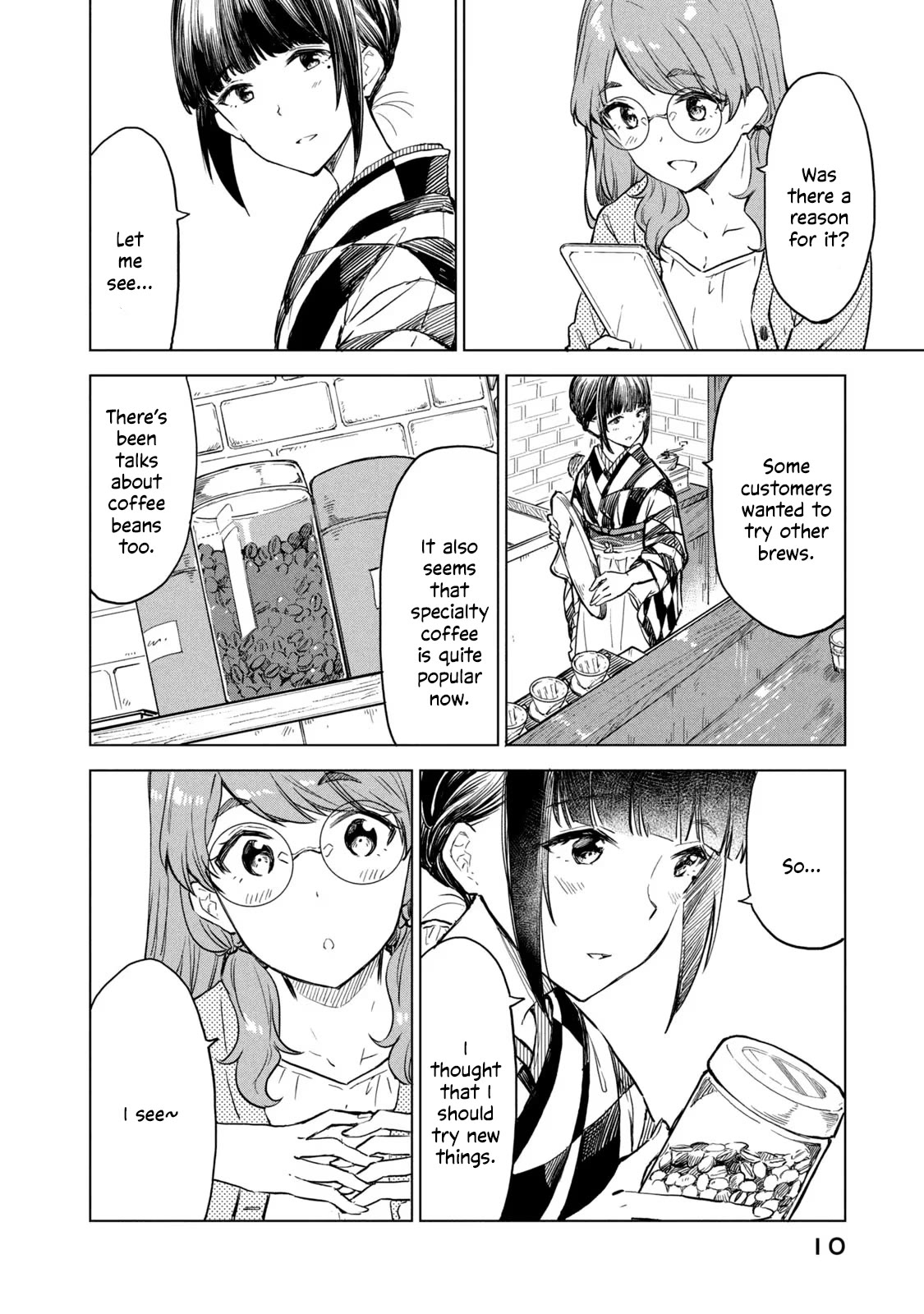 Coffee wo Shizuka ni Chapter 13 page 8 - Chapter 13: Cup 13