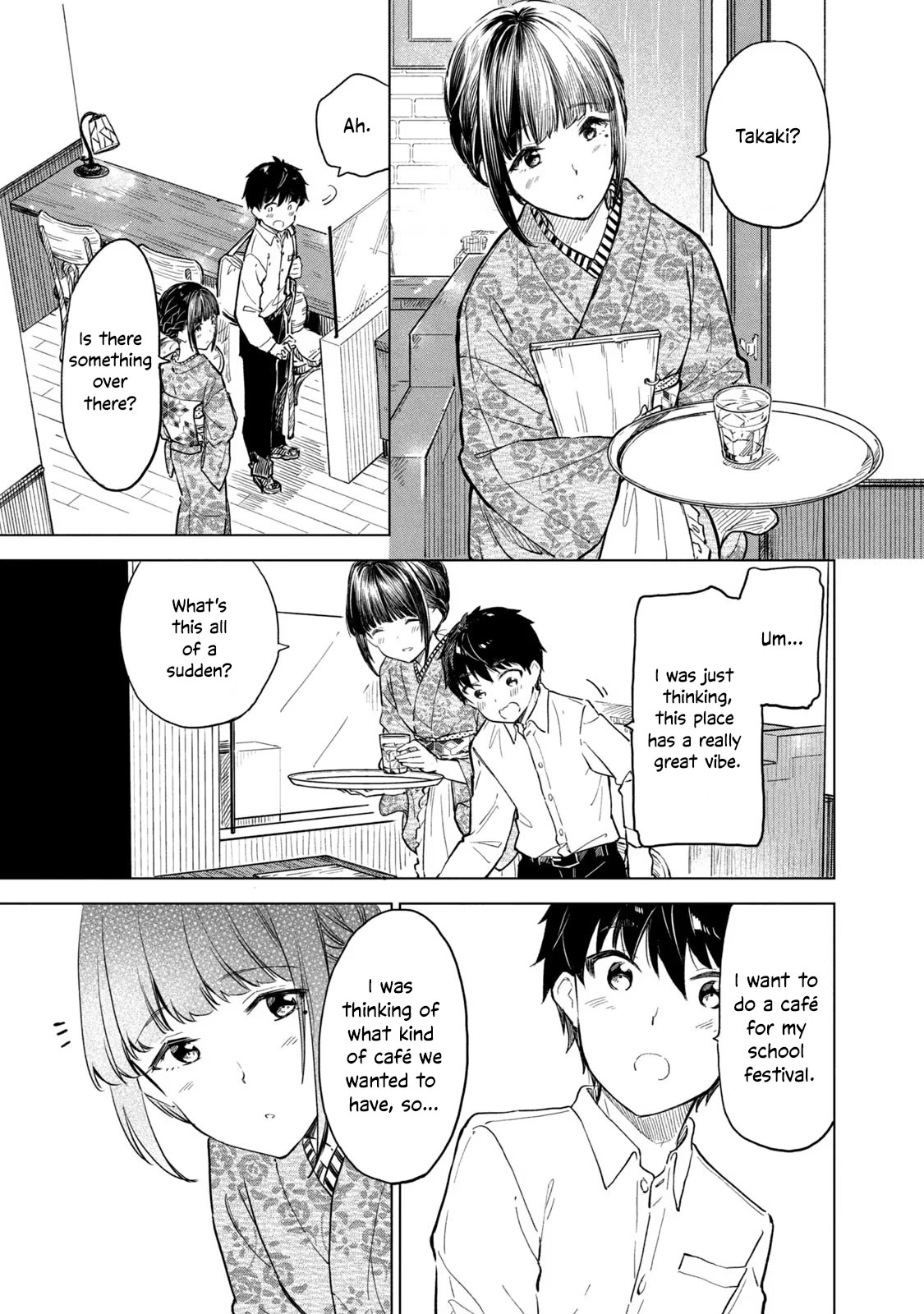 Coffee wo Shizuka ni Chapter 14 page 5 - Chapter 14: Cup 14