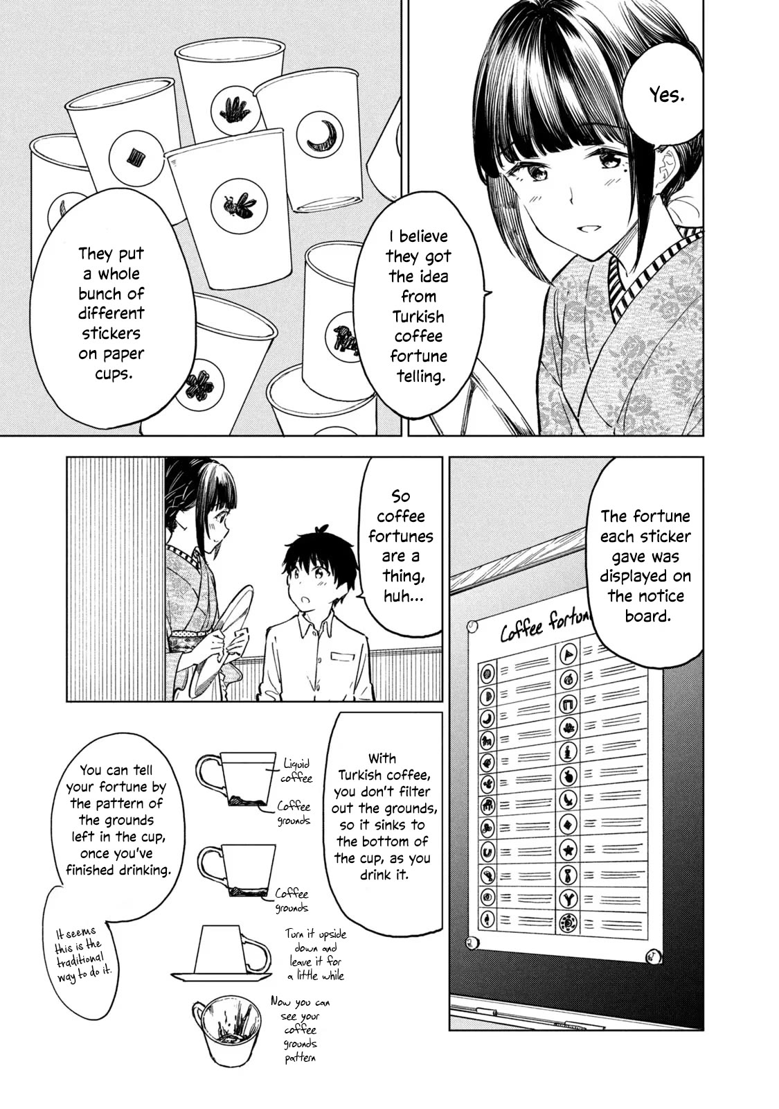 Coffee wo Shizuka ni Chapter 14 page 7 - Chapter 14: Cup 14