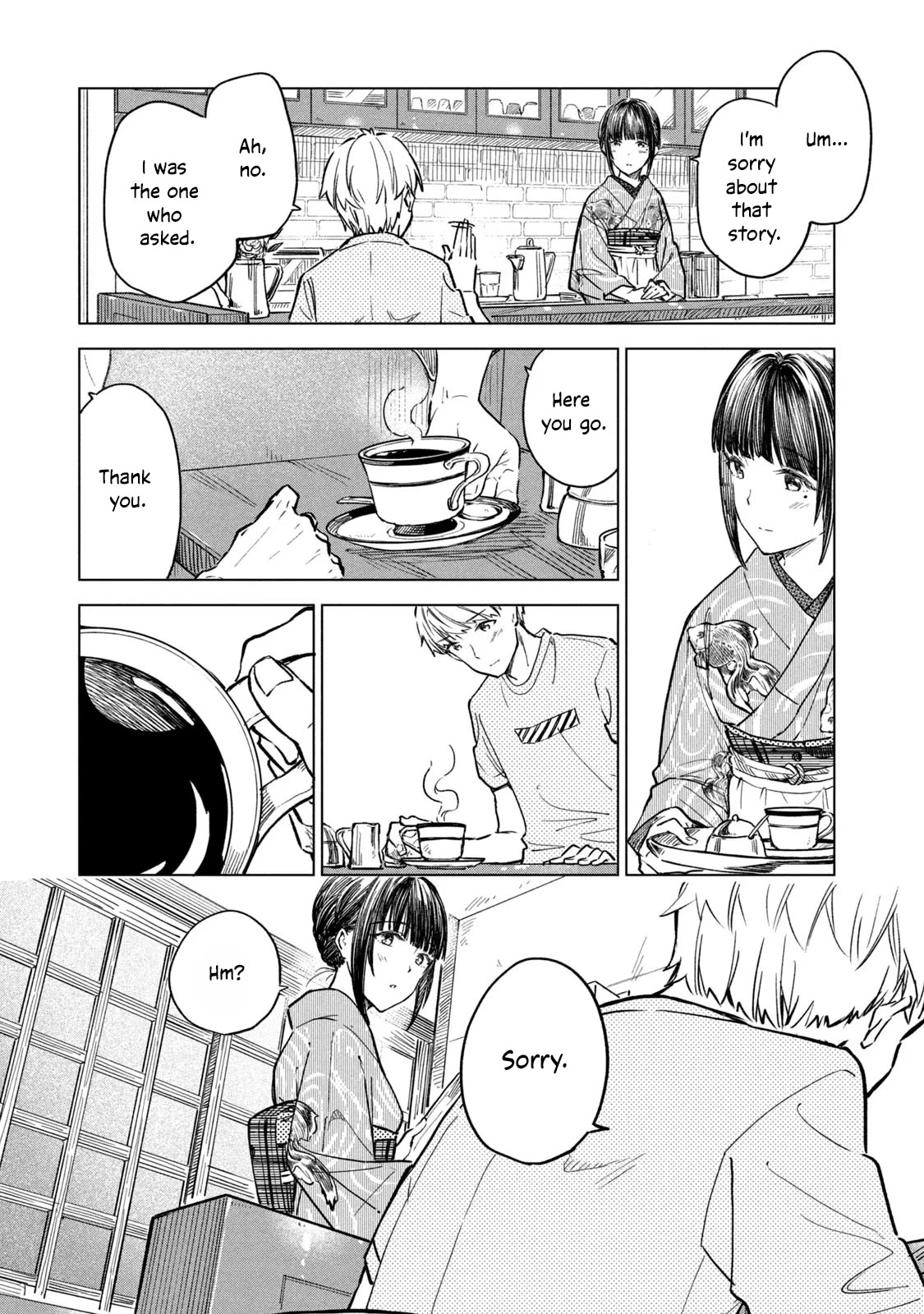 Coffee wo Shizuka ni Chapter 17 page 19 - Chapter 17: Cup 17