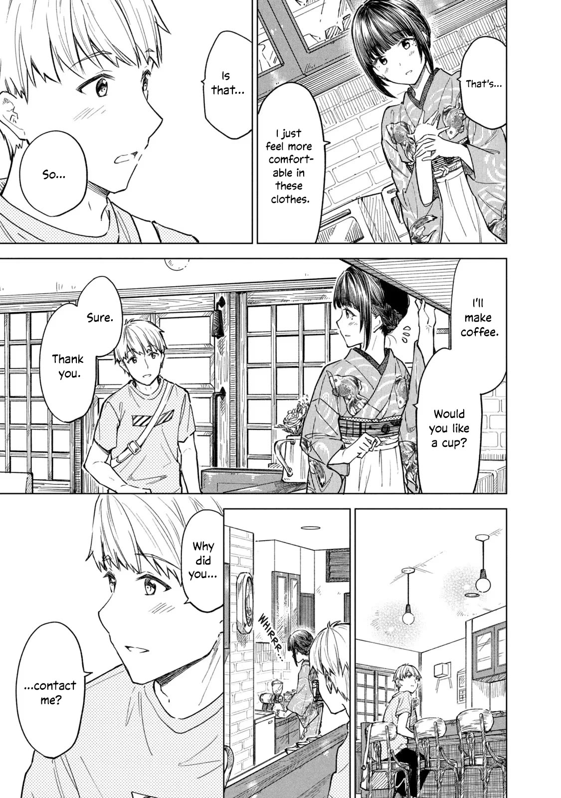 Coffee wo Shizuka ni Chapter 17 page 7 - Chapter 17: Cup 17