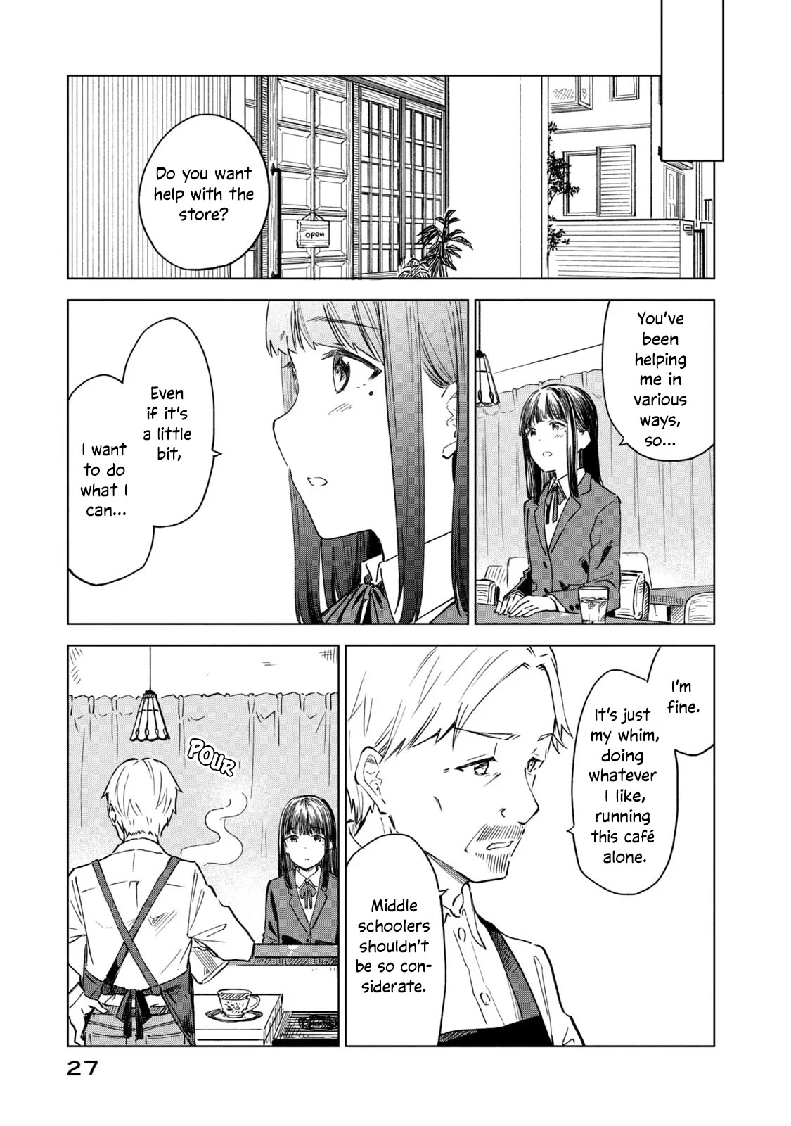 Coffee wo Shizuka ni Chapter 19 page 25 - Chapter 19: Cup 19
