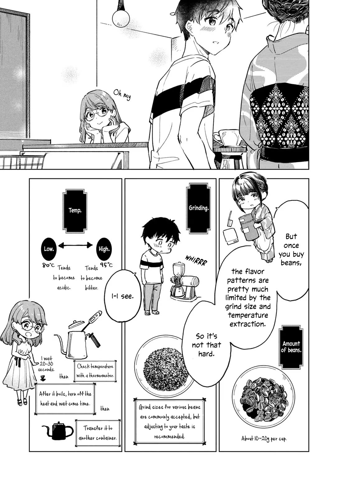 Coffee wo Shizuka ni Chapter 21 page 23 - Chapter 21: Cup 21