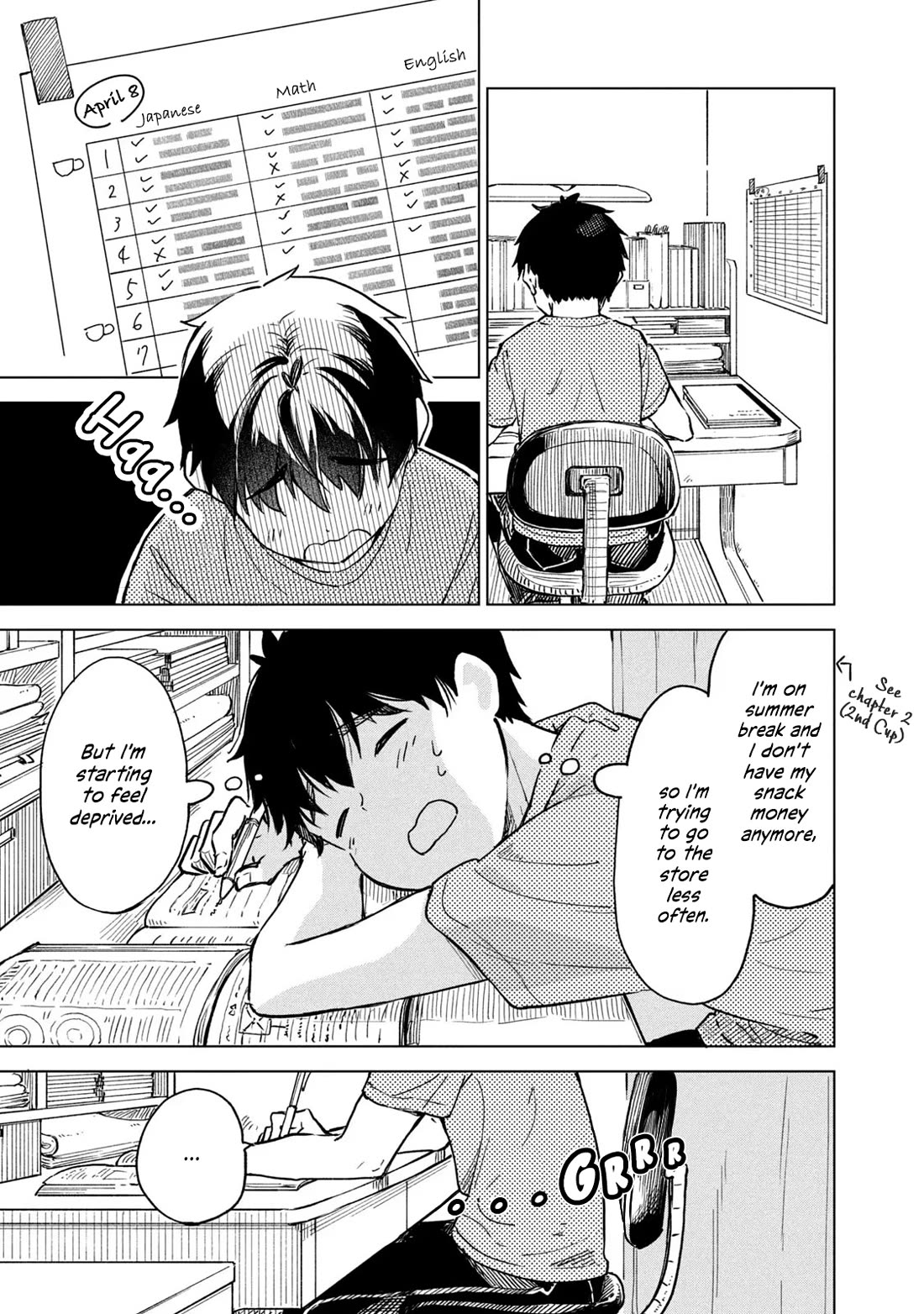 Coffee wo Shizuka ni Chapter 21 page 3 - Chapter 21: Cup 21