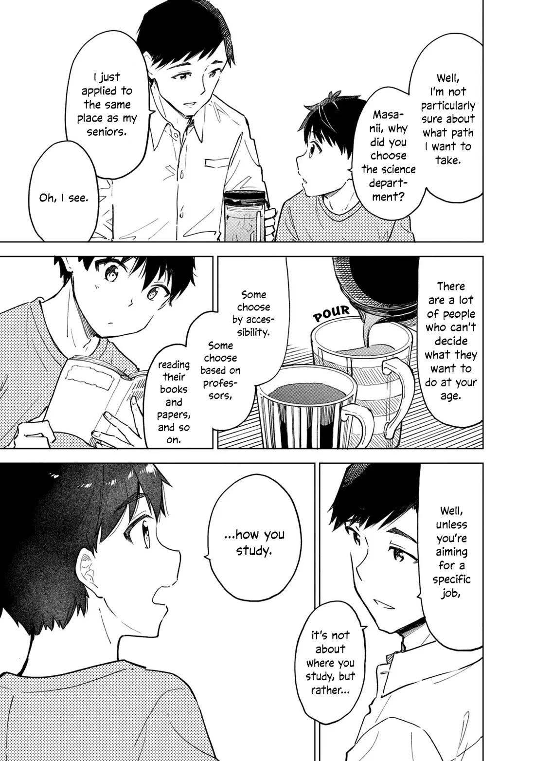 Coffee wo Shizuka ni Chapter 21 page 7 - Chapter 21: Cup 21