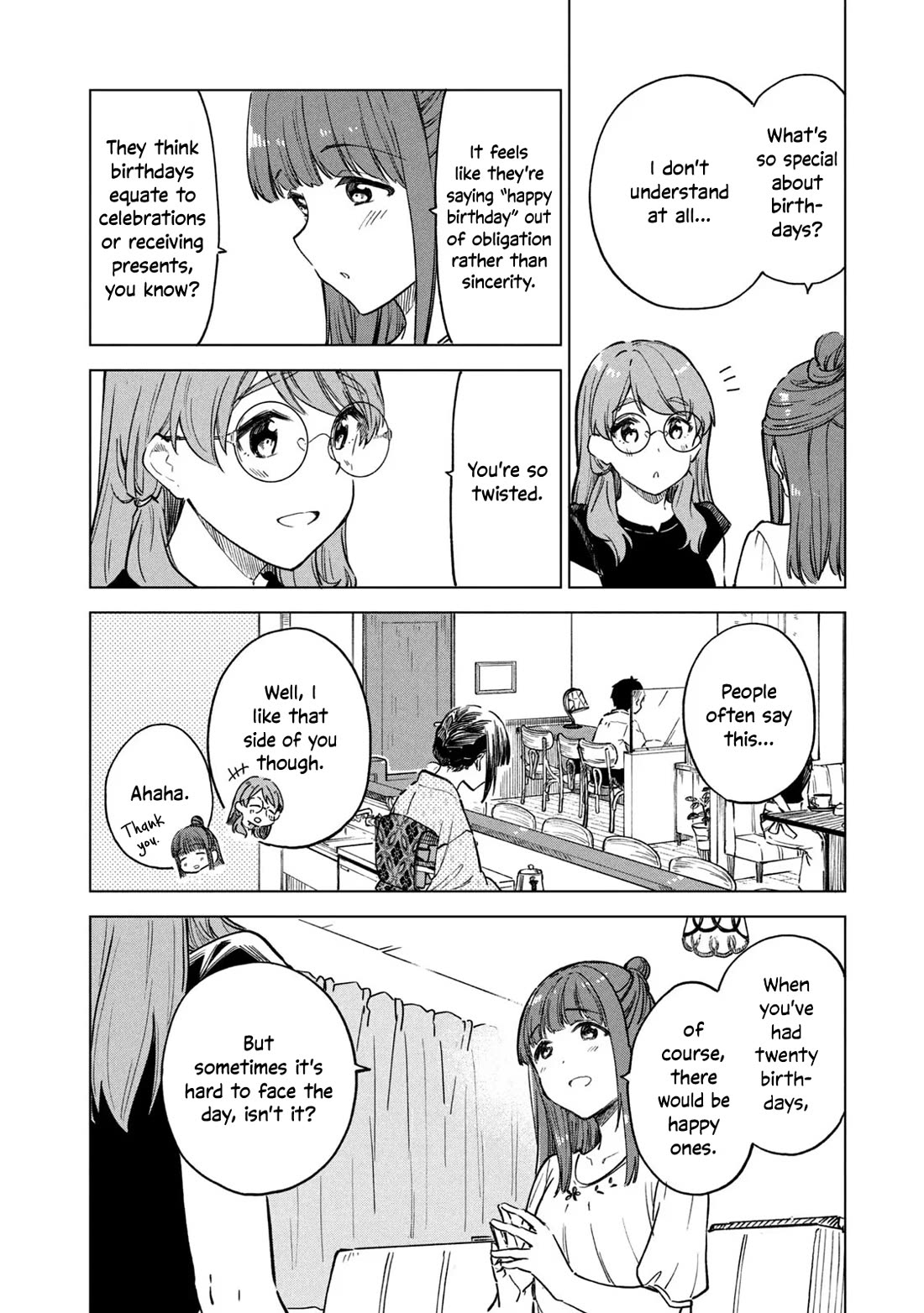 Coffee wo Shizuka ni Chapter 22 page 22 - Chapter 22: Cup 22