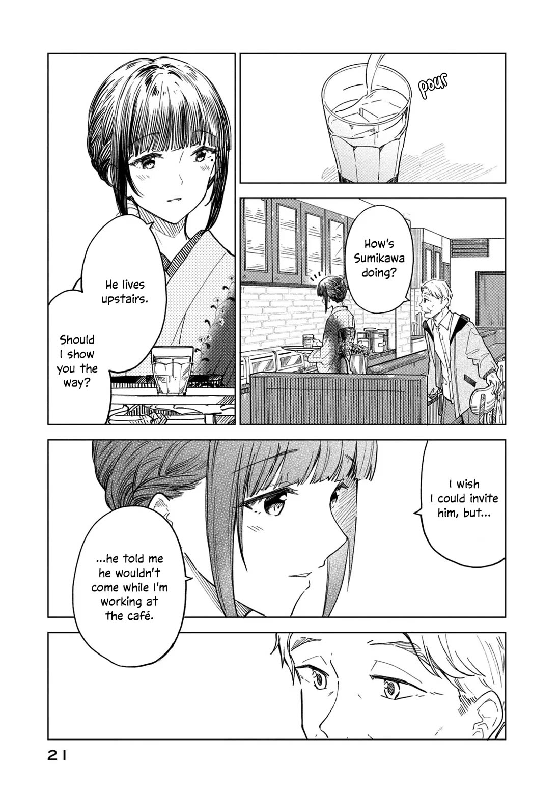 Coffee wo Shizuka ni Chapter 25 page 19 - Chapter 25: Cup 25