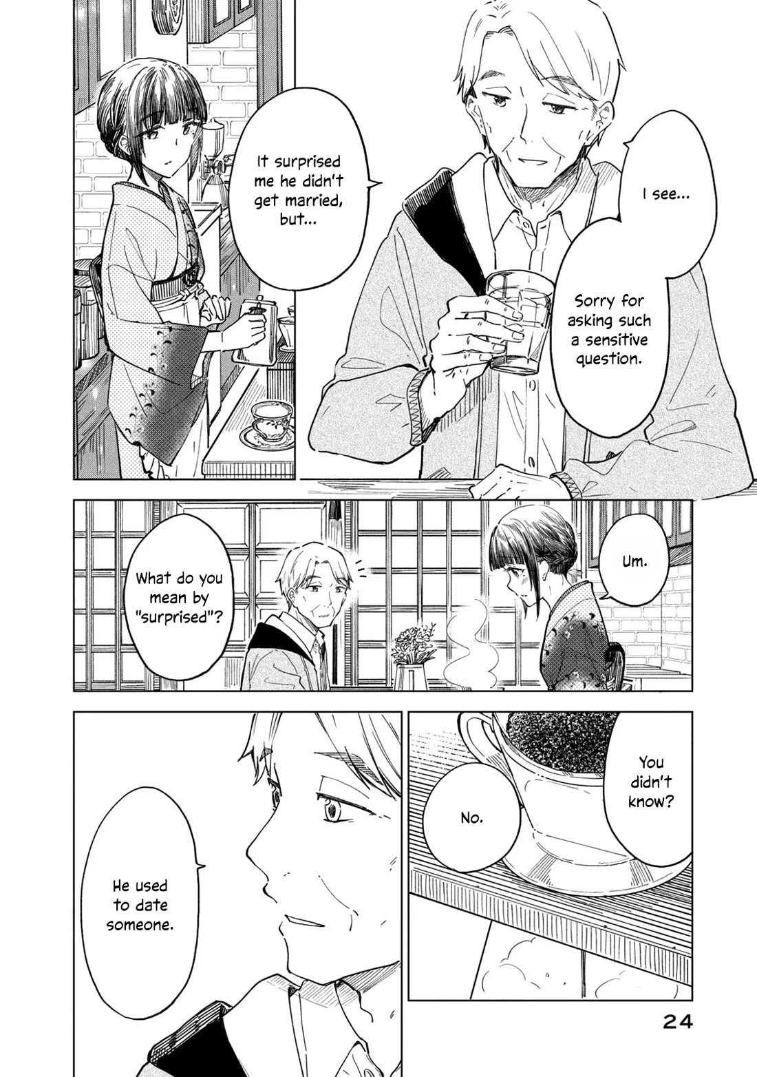 Coffee wo Shizuka ni Chapter 25 page 22 - Chapter 25: Cup 25