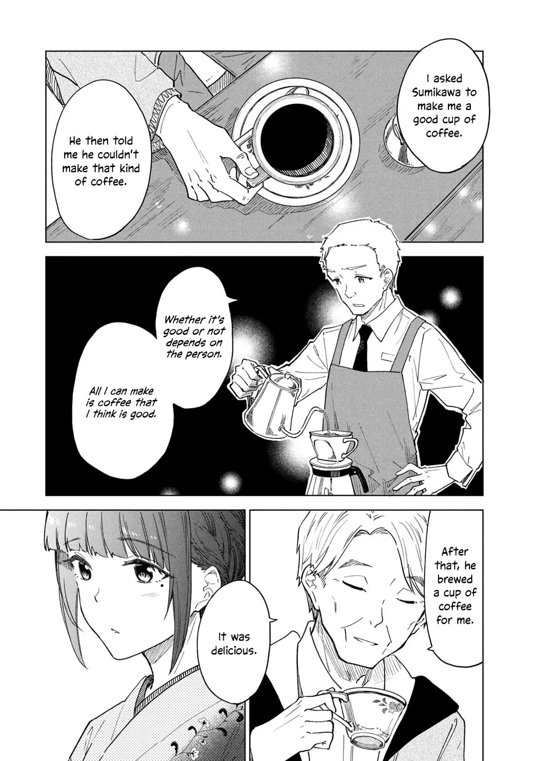 Coffee wo Shizuka ni Chapter 25 page 27 - Chapter 25: Cup 25