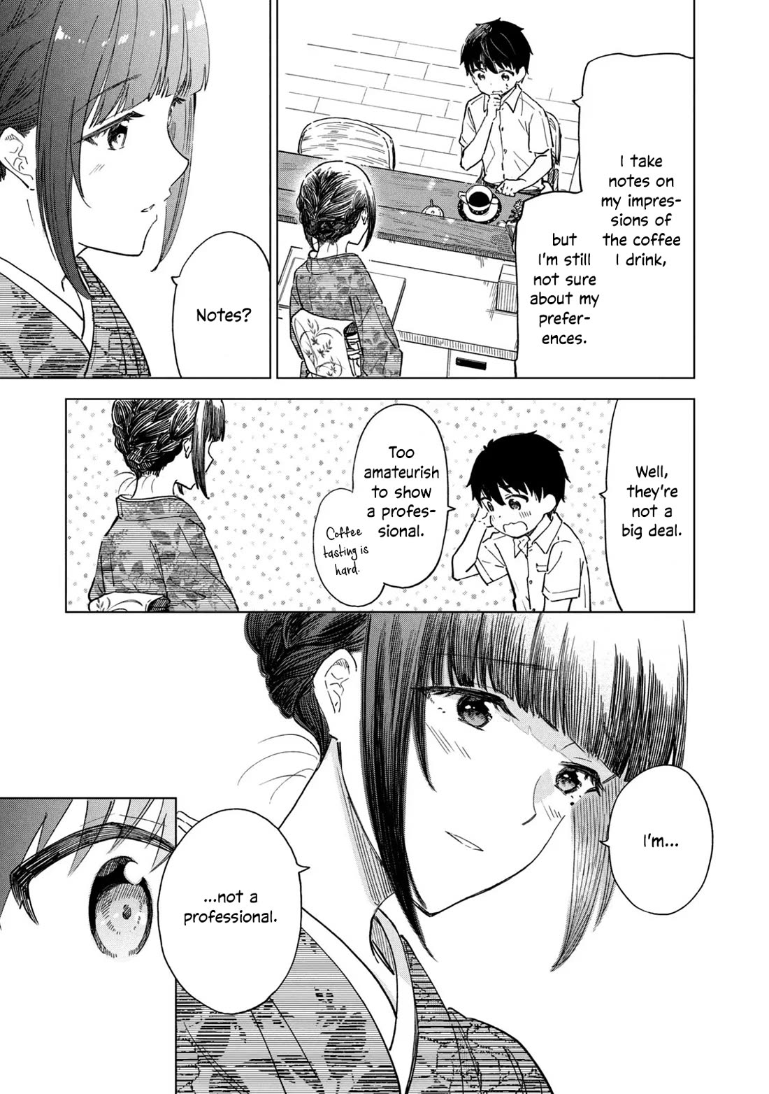 Coffee wo Shizuka ni Chapter 26 page 28 - Chapter 26: Cup 26