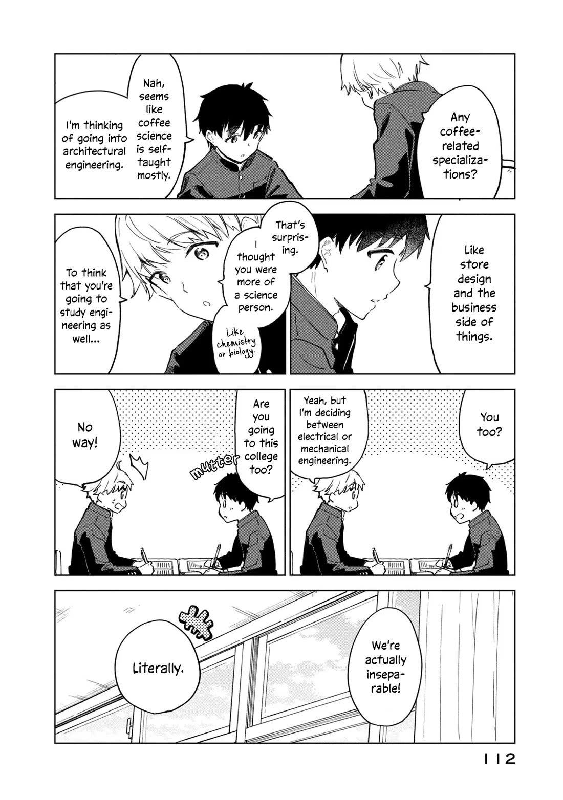 Coffee wo Shizuka ni Chapter 28 page 10 - Chapter 28: Cup 28