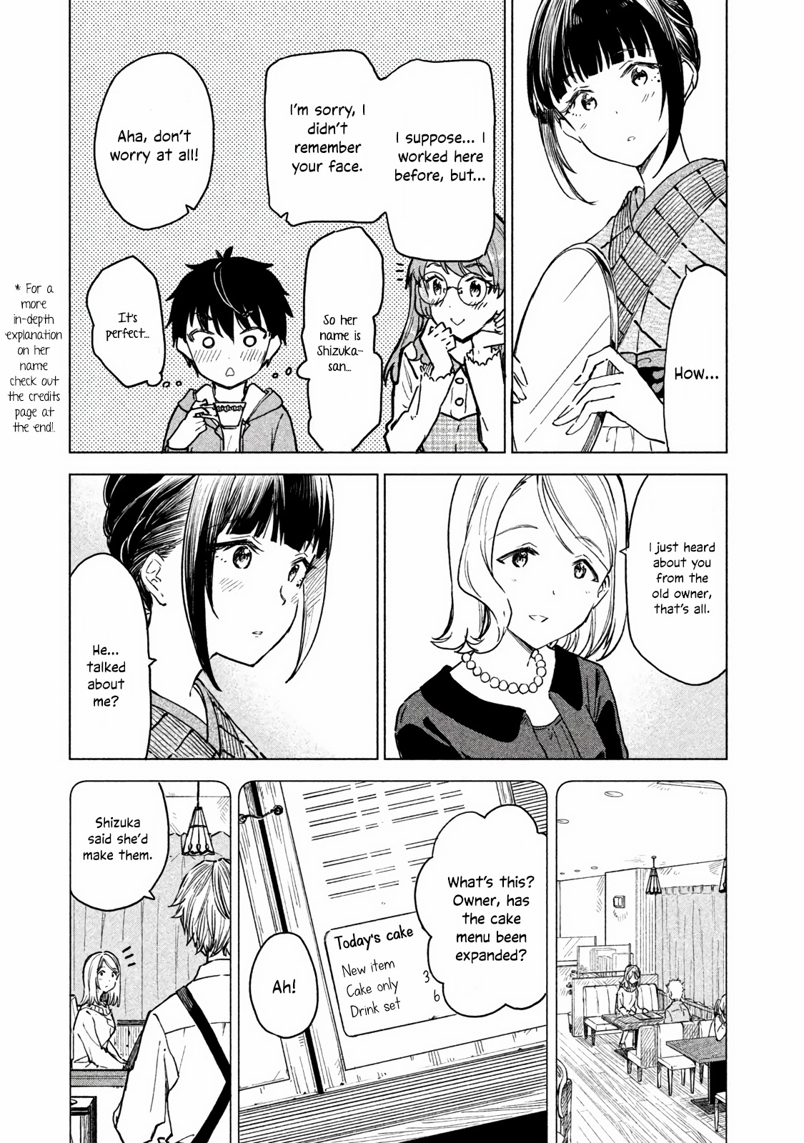 Coffee wo Shizuka ni Chapter 3 page 21 - Chapter 3
