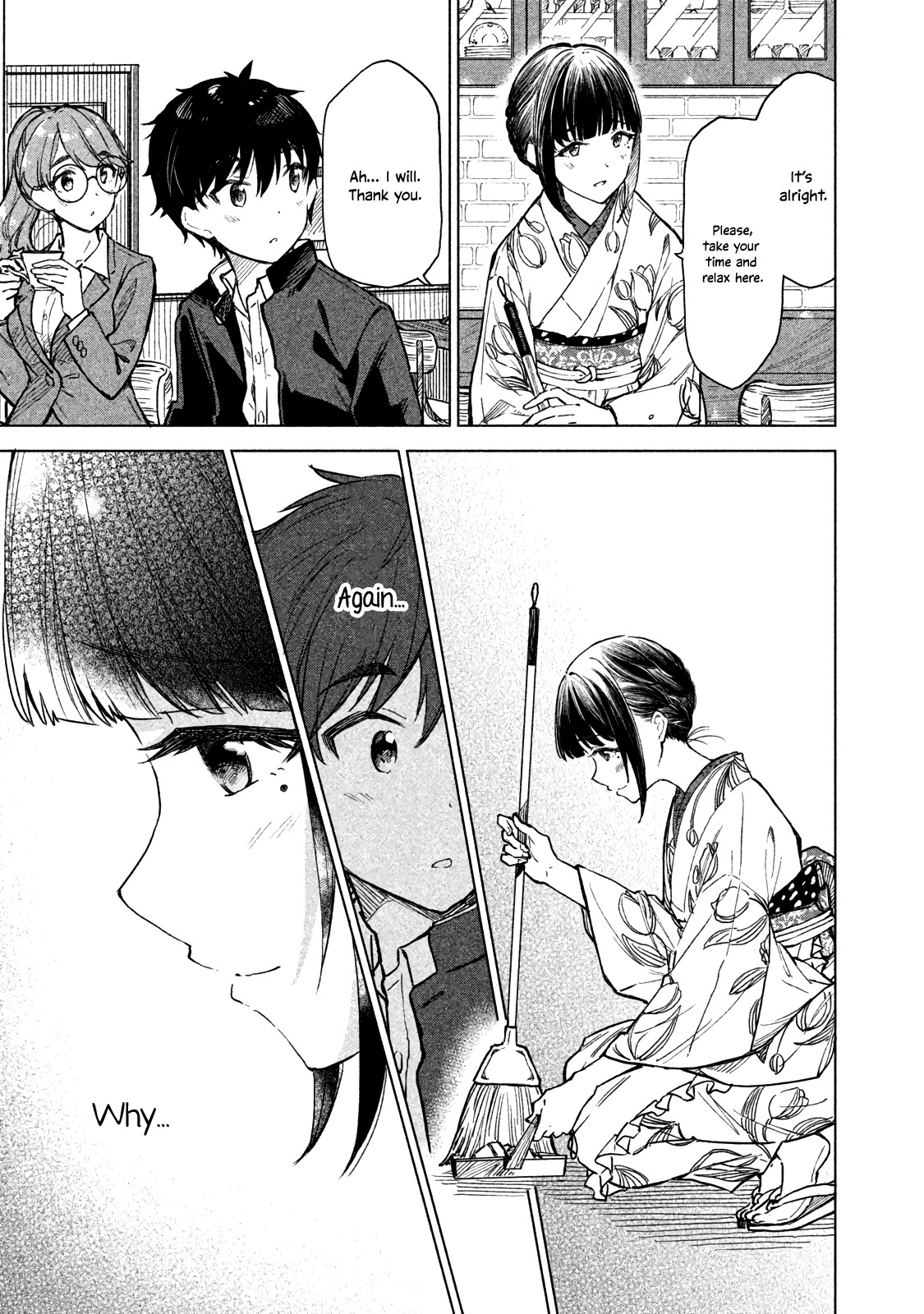 Coffee wo Shizuka ni Chapter 4 page 11 - Chapter 4