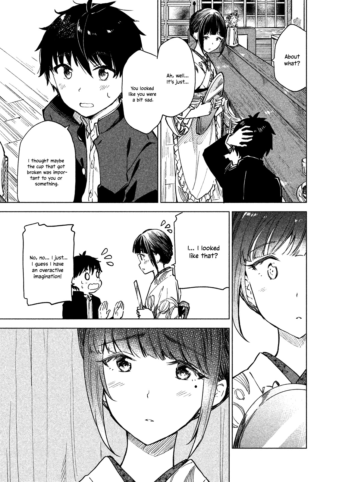 Coffee wo Shizuka ni Chapter 4 page 13 - Chapter 4