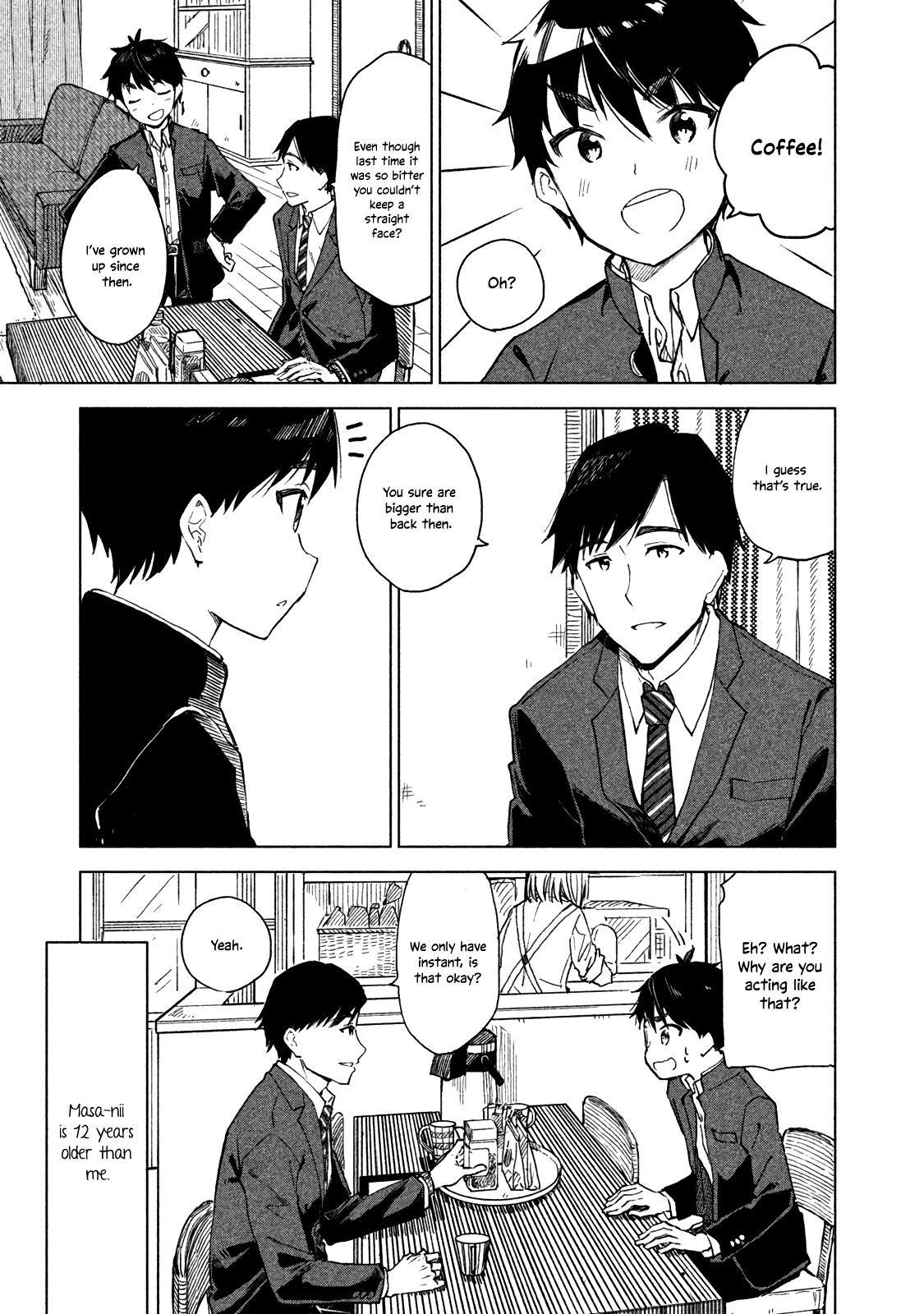 Coffee wo Shizuka ni Chapter 4 page 21 - Chapter 4