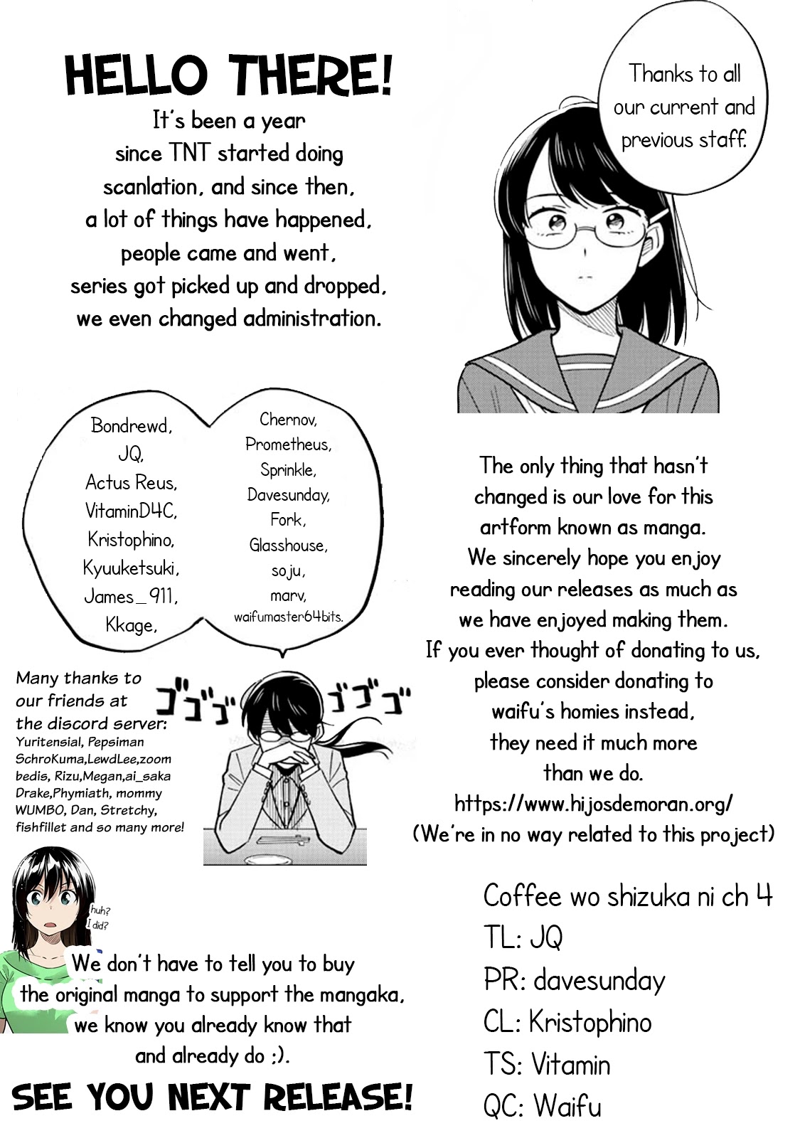 Coffee wo Shizuka ni Chapter 4 page 29 - Chapter 4