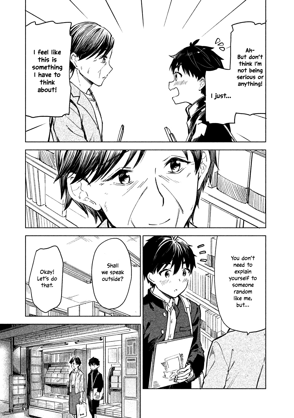 Coffee wo Shizuka ni Chapter 5 page 13 - Chapter 5