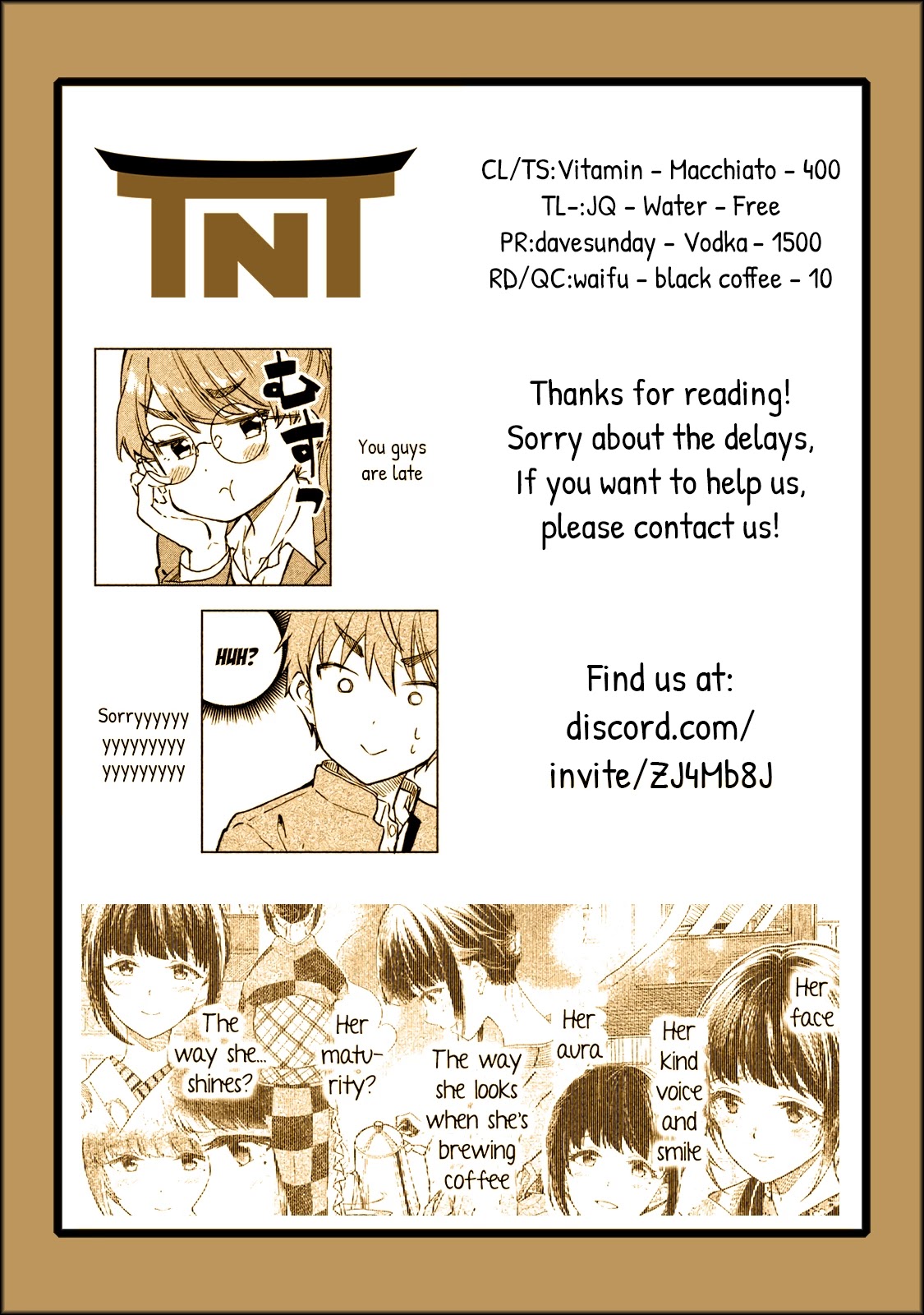 Coffee wo Shizuka ni Chapter 5 page 29 - Chapter 5
