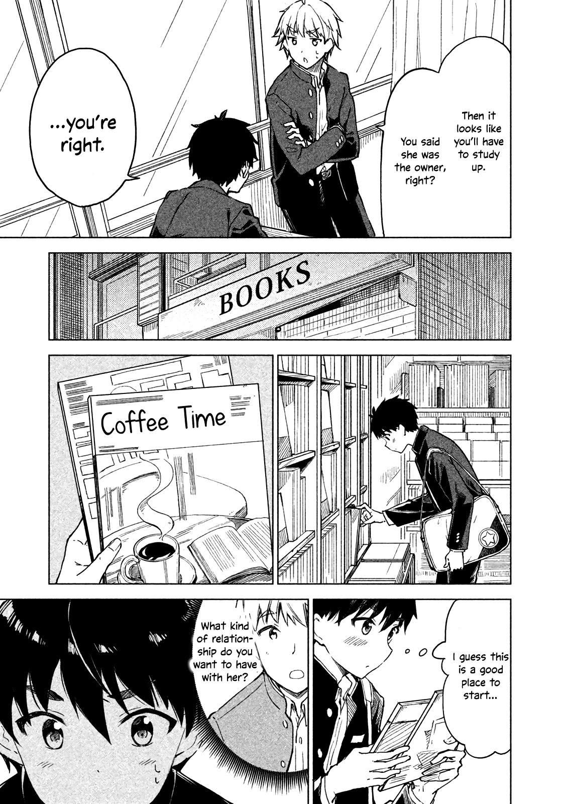 Coffee wo Shizuka ni Chapter 5 page 7 - Chapter 5