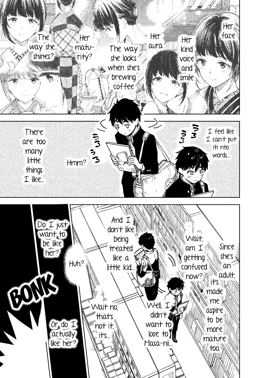 Coffee wo Shizuka ni Chapter 5 page 9 - Chapter 5